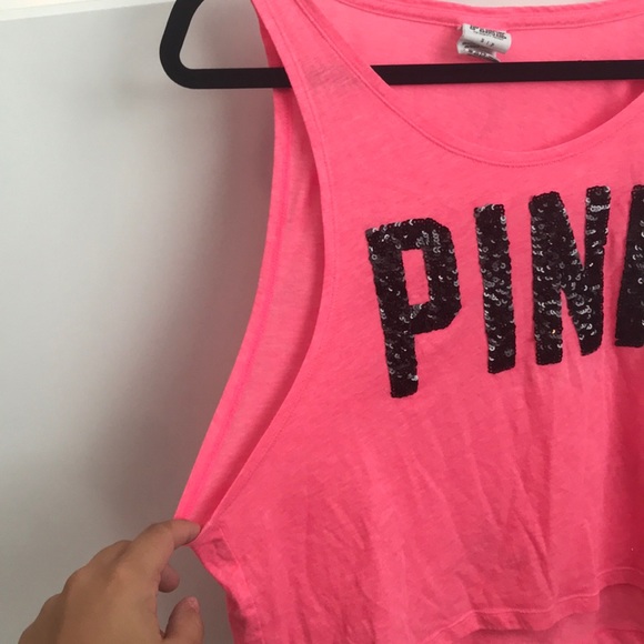 PINK neon pink tanktop! - Picture 3 of 6